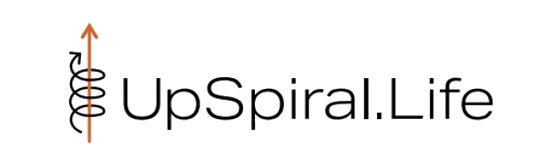 UpSpiral Life Transparent logo.