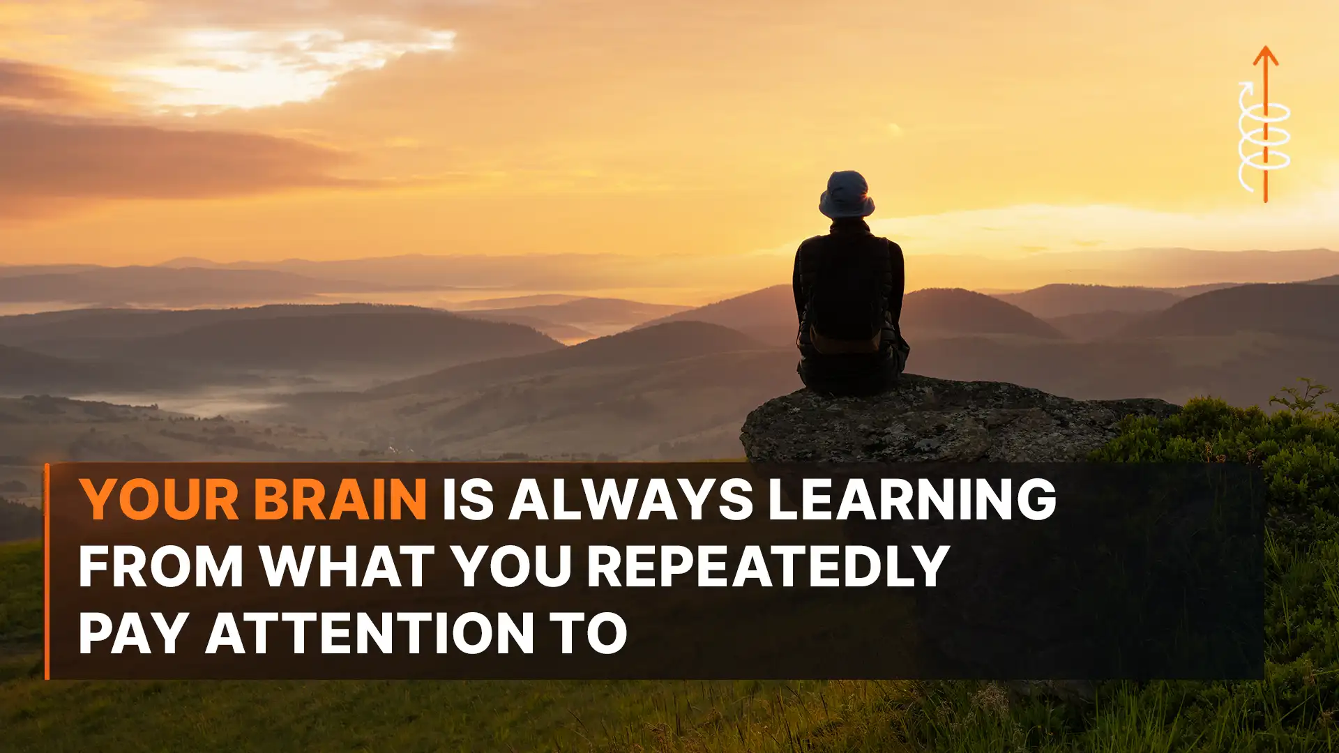 woman practicing gratitude to stop negative thought loops and retrain her brain
